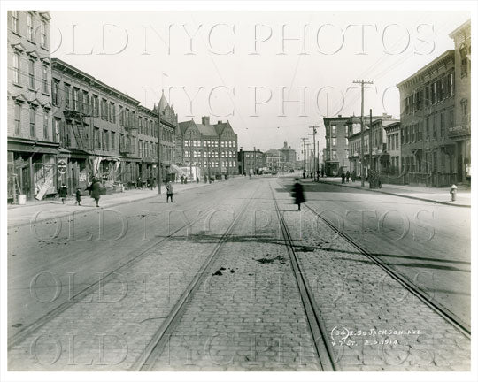 50 Jackson Ave & 7th St 1924 Old Vintage Photos and Images