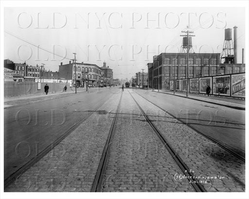 Jackson Ave & 9 Street 1914 Old Vintage Photos and Images