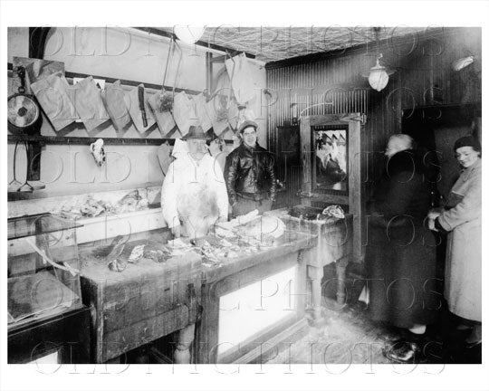 Butcher Shop 99 Lee Avenue Williamsburg 1935 Old Vintage Photos and Images