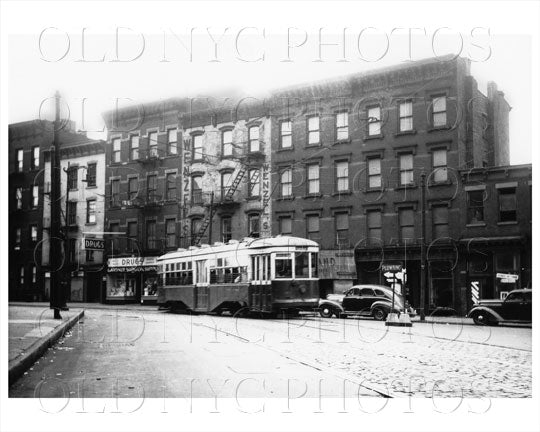 Division Ave between Broadway & Keap St 1940s Old Vintage Photos and Images