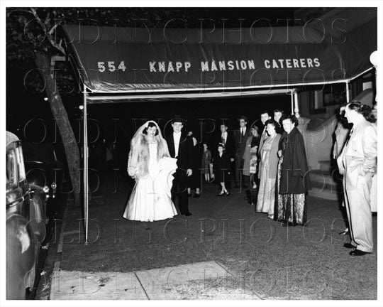 Knapp Mansion Caterers 554 Bedford Ave circa 1951 Old Vintage Photos and Images