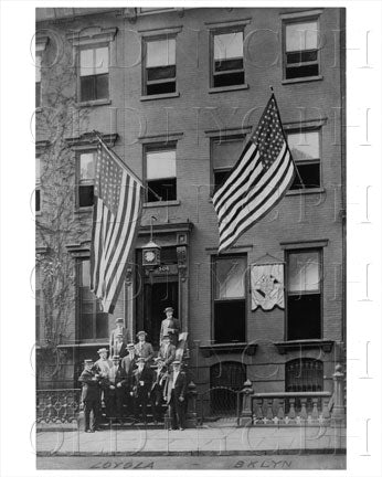 Loyola Post Knights of Columbus 504 Bedford Ave & Clymer St Old Vintage Photos and Images