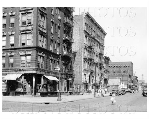 Myrtle Ave north east from Kent Ave 1943 Old Vintage Photos and Images