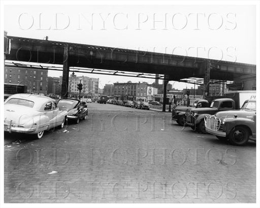 Rutledge St north east to Broadway at Johnson Ave 1948 Old Vintage Photos and Images