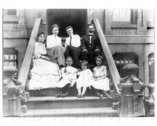 Stoop of 102 Rodney St 1903 Old Vintage Photos and Images