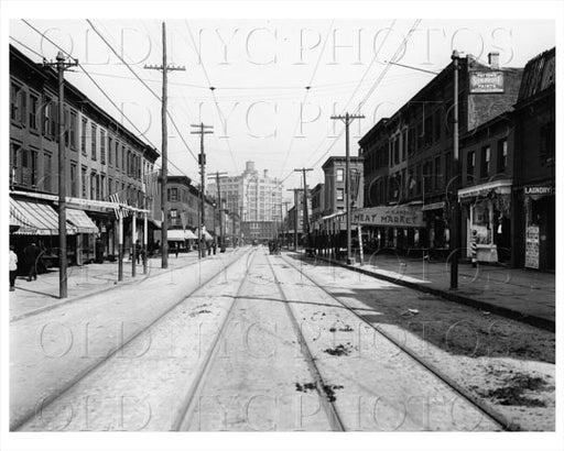 Wythe Ave looking north west circa 1913 Old Vintage Photos and Images