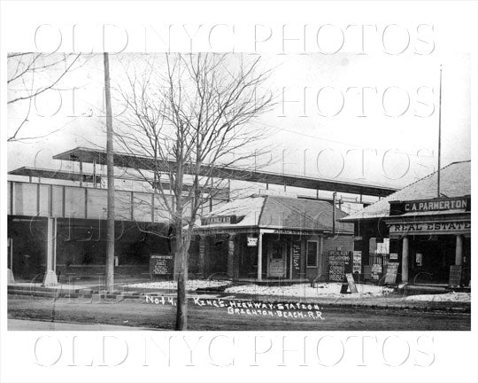 Kings Highway Subway Station Brighton Beach Old Vintage Photos and Images