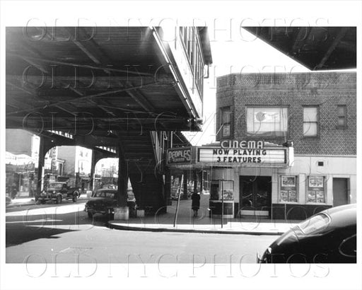 Peoples Cinema Brooklyn, NYC Old Vintage Photos and Images