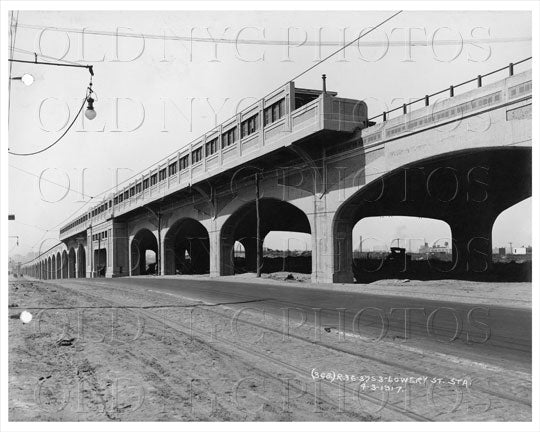 Lowery Street Station 1917 Old Vintage Photos and Images