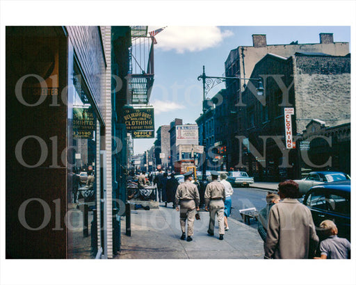 Elizabeth St looking north Belikoff Bros Wholesale Clothing 1963 Old Vintage Photos and Images