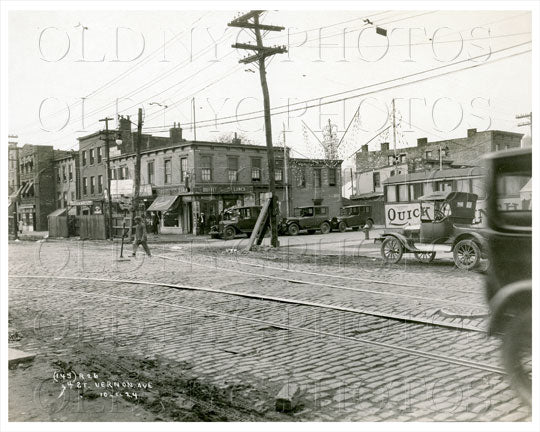 4th Street & 50th Avenue LIC 1924 Old Vintage Photos and Images