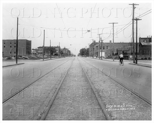 31st Street at 38th Ave and Freeman Ave 1913 Old Vintage Photos and Images