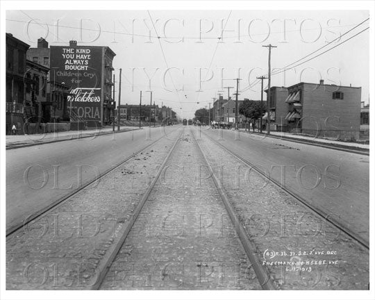 31st Street between 38th & 39th Avenues Beebe Ave 1913 Old Vintage Photos and Images