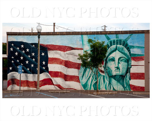 Statue of Liberty wall mural Old Vintage Photos and Images