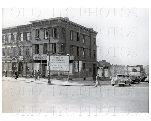 6th Ave Prospect Ave 5th Ave Prospect Ave Park Slope Expressway sign Old Vintage Photos and Images