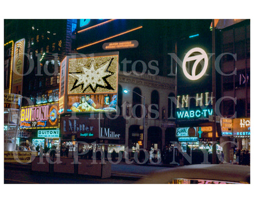 Times Square I. Miller Building 1970s Old Vintage Photos and Images