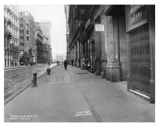 Broadway street view Midtown Manhattan  NY 1913 NYC Old Vintage Photos and Images