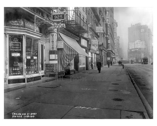 Broadway street view Midtown Manhattan  NY 1913 A Old Vintage Photos and Images