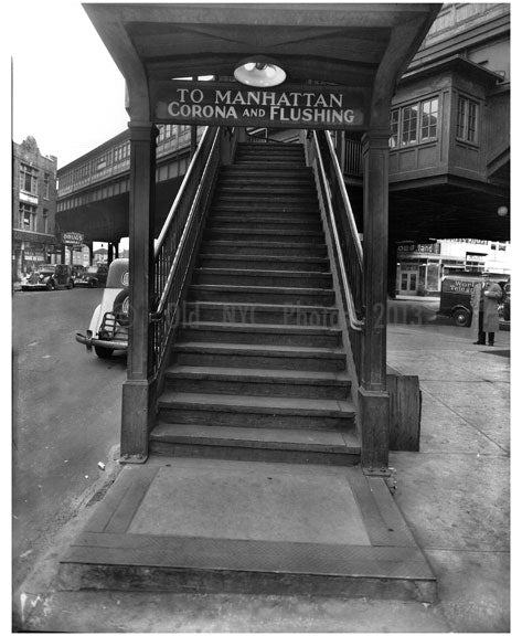 Broadway Train Entrance Old Vintage Photos and Images