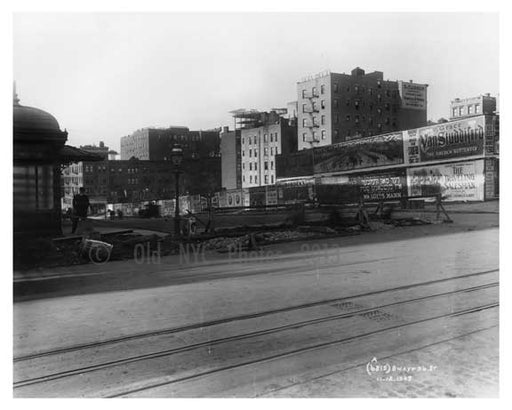 Broadway & W. 96th Street - Upper West Side - New York, NY 1910 Q1 Old Vintage Photos and Images