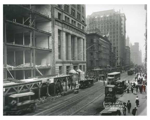 Broadway & Worth Street  1912 - Soho Downtown Manhattan NYC J Old Vintage Photos and Images