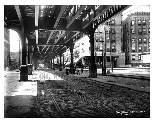 Brook & Westchester Avenues - South Bronx, NY 1904 Old Vintage Photos and Images