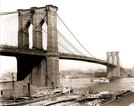 Brooklyn Bridge 1910 Old Vintage Photos and Images