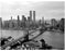Brooklyn Bridge with Manhattan Skyline behind- 1978 Old Vintage Photos and Images