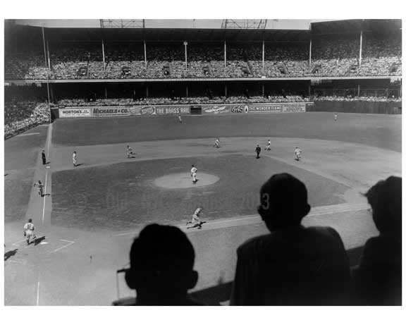 Brooklyn Dodgers play the Cubs at Ebbets field September 16th 1946