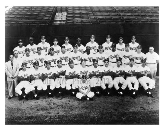 Brooklyn Dodgers Team Photo