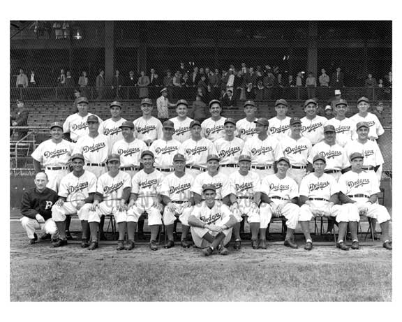 Brooklyn Dodgers win the NL Pennant 1941 Ebbets Field - Flatbush  - Brooklyn NY