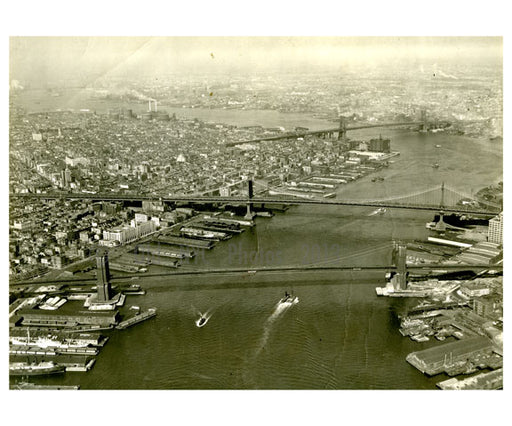 Brooklyn, Manhattan & Williamsburg Bridges Old Vintage Photos and Images