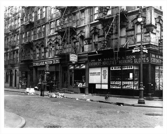 Broome & Ludlow Streets 1944 Old Vintage Photos and Images