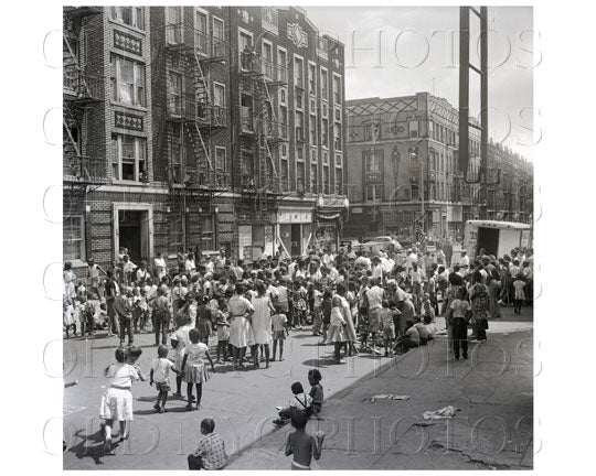 Brownsville Powell Street party 1958 Old Vintage Photos and Images