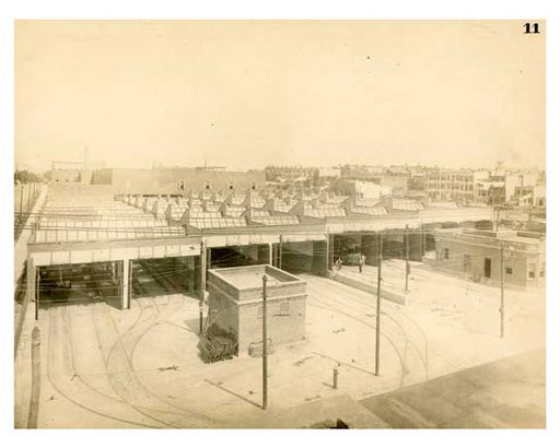 BRT 11 10TH Avenue Depot West Side 10th Avenue between 19th & 20th streets Brooklyn NY Old Vintage Photos and Images