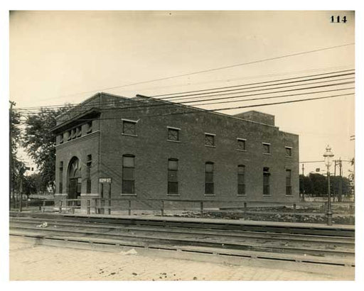 BRT 114 New Utrecht Sub Station #9 East Side New Utrecht Ave near 64th Street Brooklyn NY Old Vintage Photos and Images