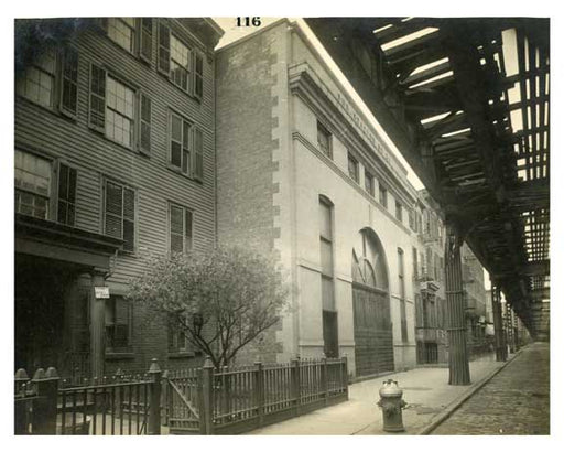 BRT 116 Hudson Ave 130 feet south of Lafayette street Brooklyn NY Old Vintage Photos and Images
