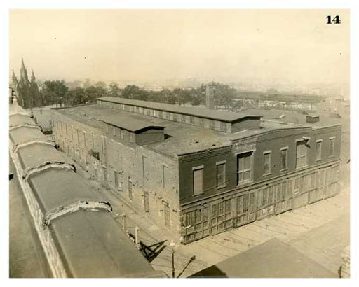 BRT 14 23rd Street Depot C south side 23rd Street 250 feet west of 6th Ave Running to 24th Street Greenwood Cemetery entrance on 5th Ave far left Brooklyn NY Old Vintage Photos and Images