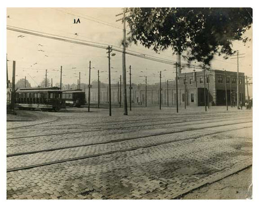 BRT 1A Maspeth Depot - Grand & Juniper Streets 1910 Old Vintage Photos and Images