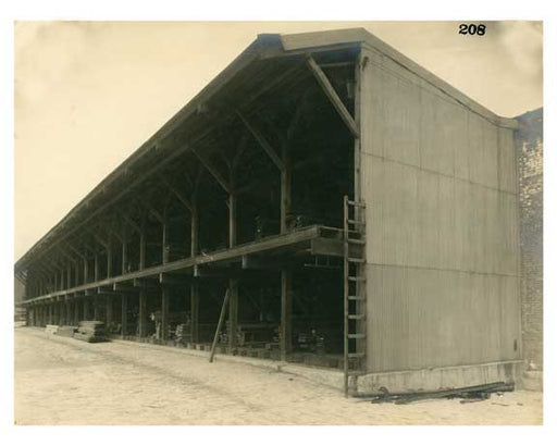 BRT 208 East New York Lumber Storage  - same block as photo #207 Old Vintage Photos and Images