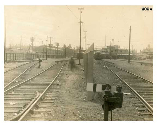 BRT 406 A West End Terminal  Yard Rear of same location in photo 406 Old Vintage Photos and Images