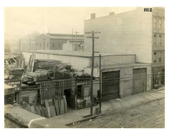 BRT 812 Johnson Avenue Ash station southside Johnson ave near Bogart Street Old Vintage Photos and Images