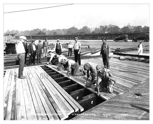 Building the boardwalk 1922 A Old Vintage Photos and Images