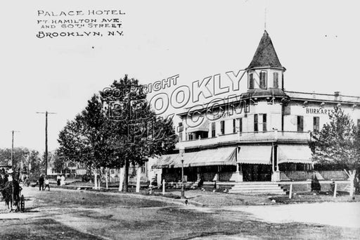 Burakart's Palace Hotel, northeast corner of 60th Street and Ft. Hamilton Parkway, 1912 Old Vintage Photos and Images