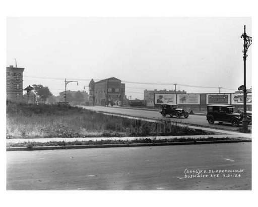 Bushwick & Alberdgen Ave  - Williamsburg - Brooklyn , NY  1923 G Old Vintage Photos and Images