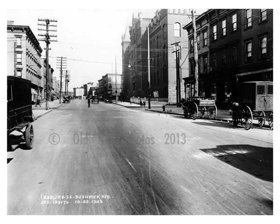 Bushwick Ave - Williamsburg - Brooklyn , NY  1923 III Old Vintage Photos and Images