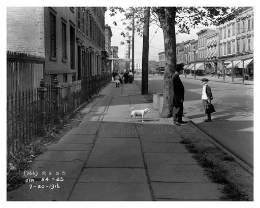 Bushwick Avenue  - Williamsburg - Brooklyn, NY 1916 D1 Old Vintage Photos and Images