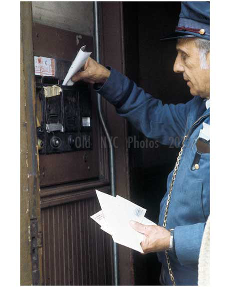 Bushwick mail delivery 1970s Old Vintage Photos and Images