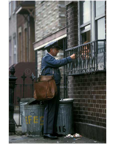 Bushwick mail delivery 1970s Old Vintage Photos and Images