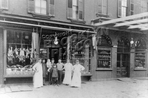 Bushwick Pork Packing Company, 27-29 Bushwick Avenue, 1915 Old Vintage Photos and Images